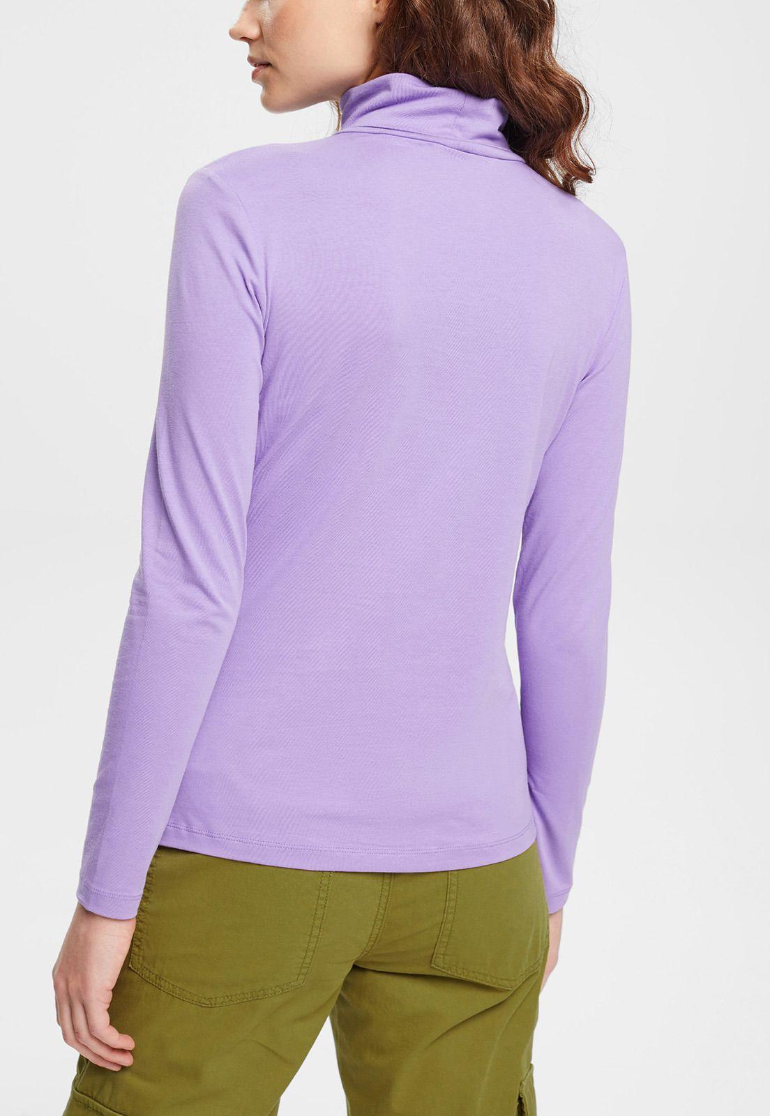 Polera Con Cuello Alto Mujer Esprit-9