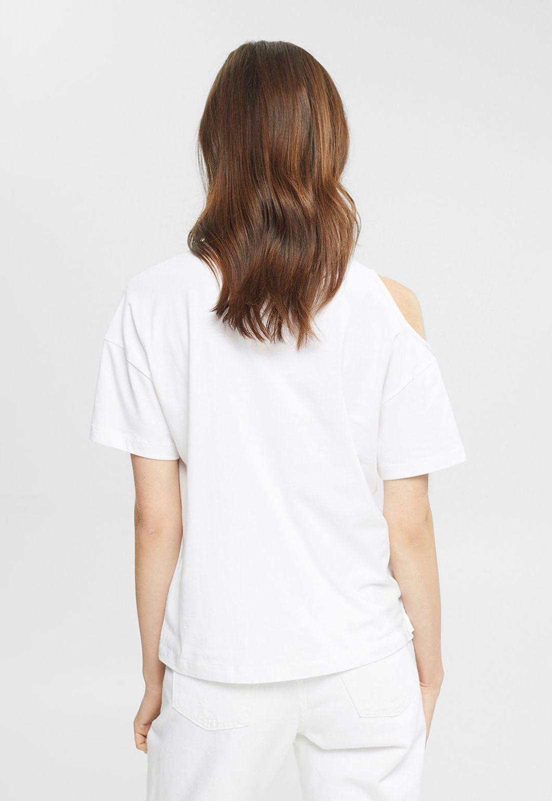 Polera Con Abertura En El Hombro Mujer Esprit-1