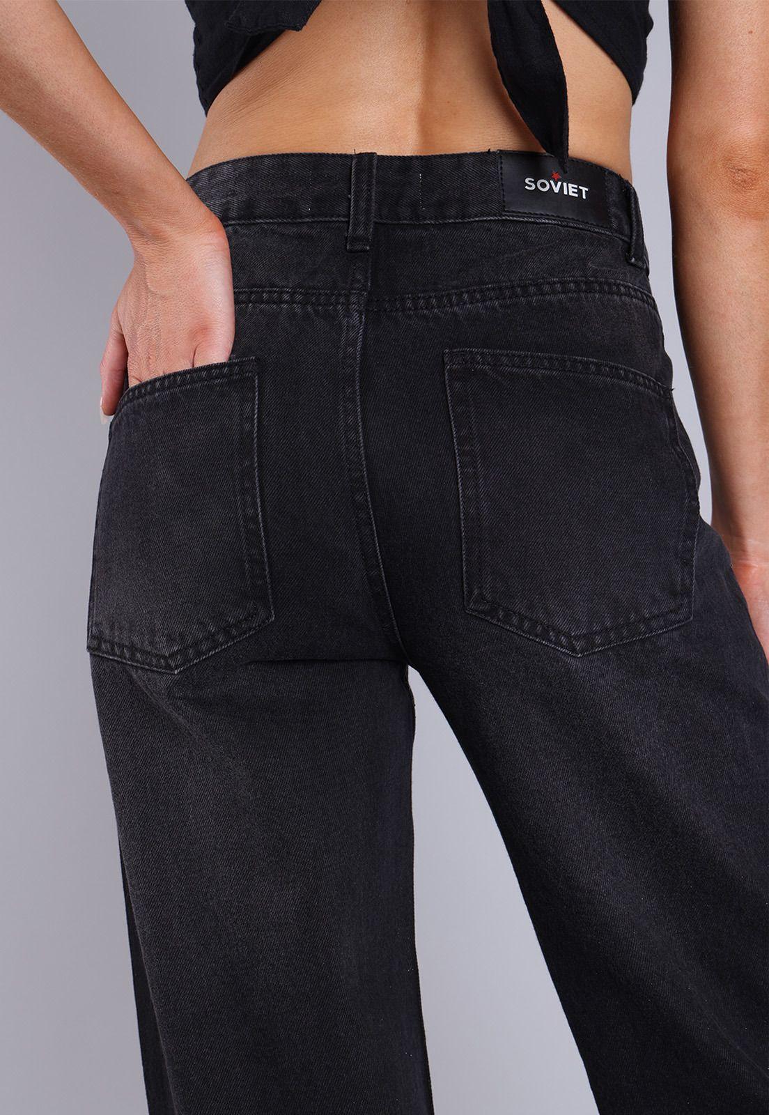 Jeans Straight Strass Mujer Soviet-3