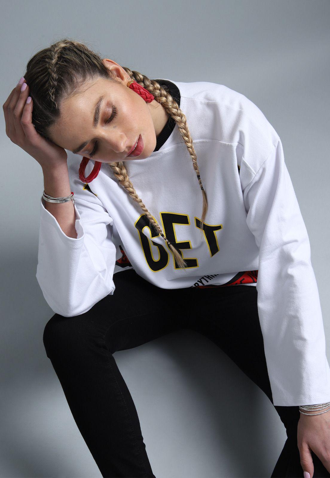 Poleron Manga Larga Mujer Soviet SPL1612BL-2