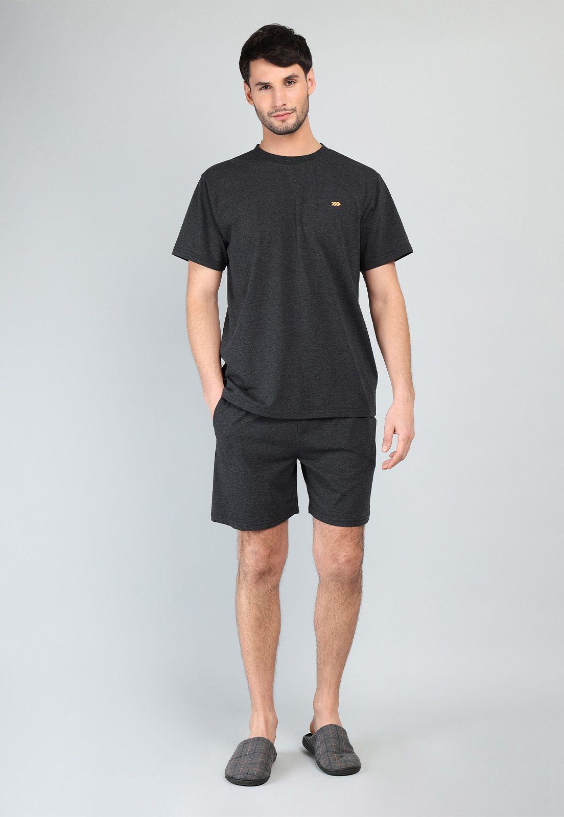 Pijama Corto Cuello Redondo Arrow P1V3209CB-3