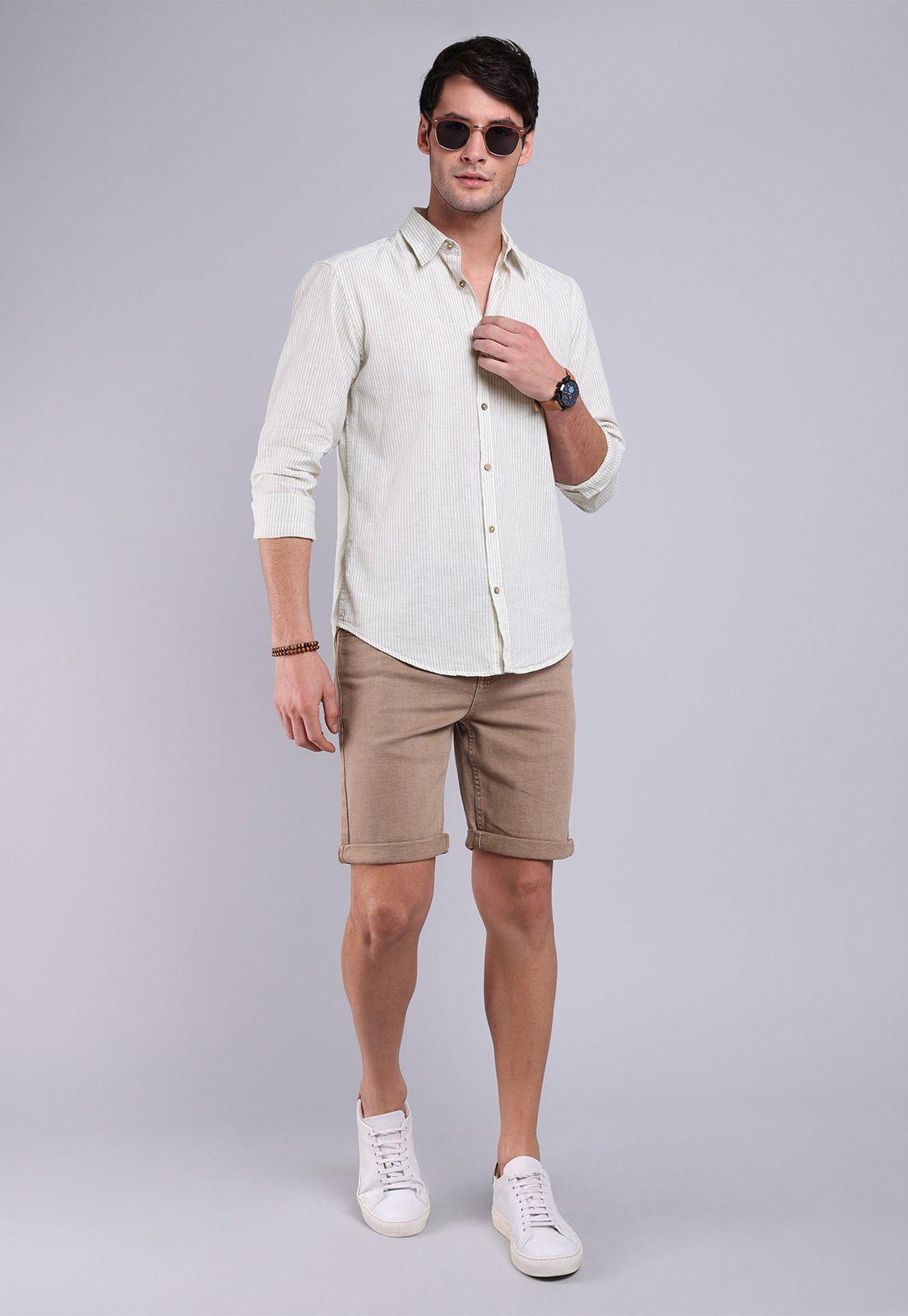 Camisa Lino Manga Larga Soviet BVSHF28TA-3