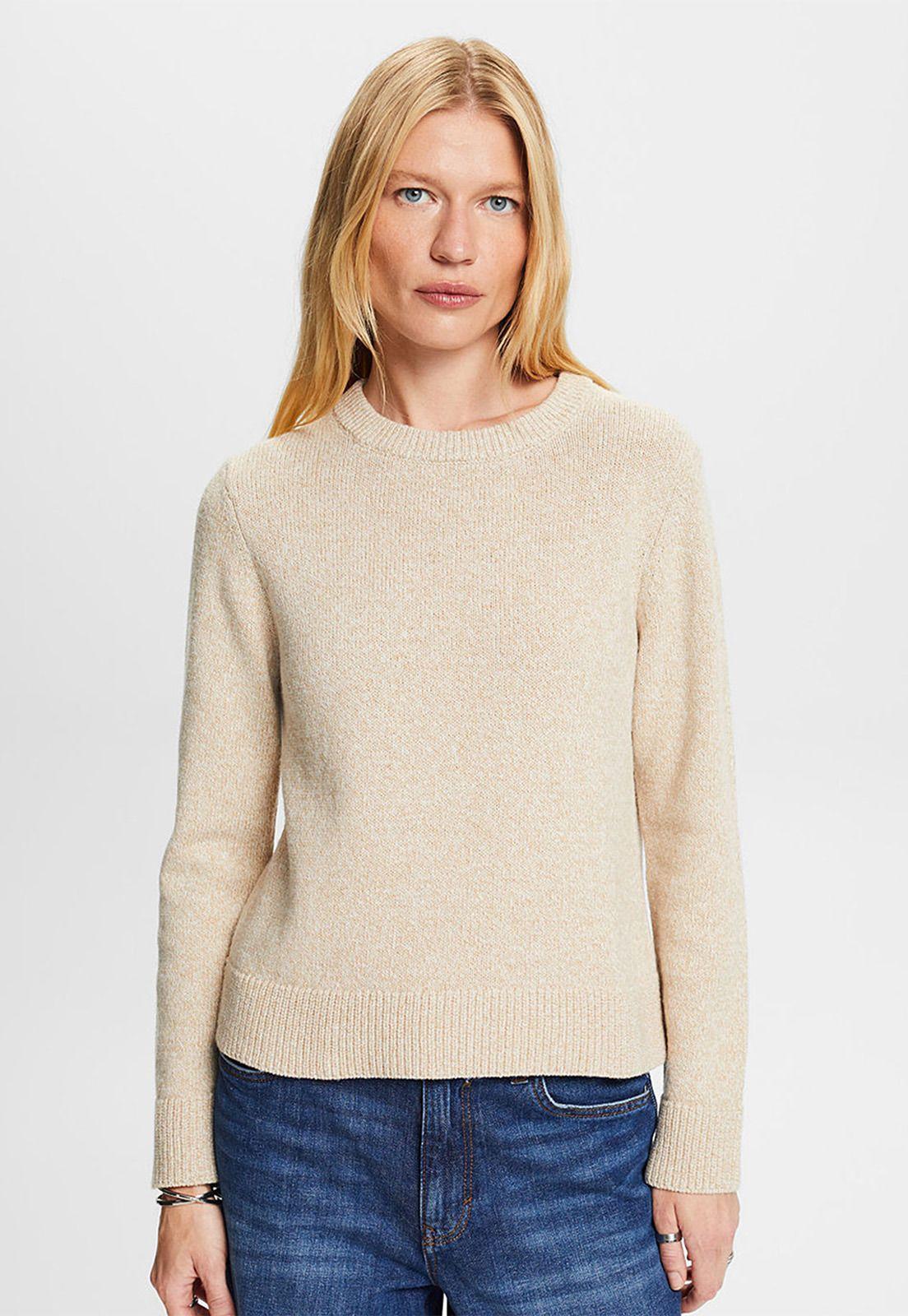 Sweater Con Cuello Redondo Mujer Esprit 083EE1I332-0
