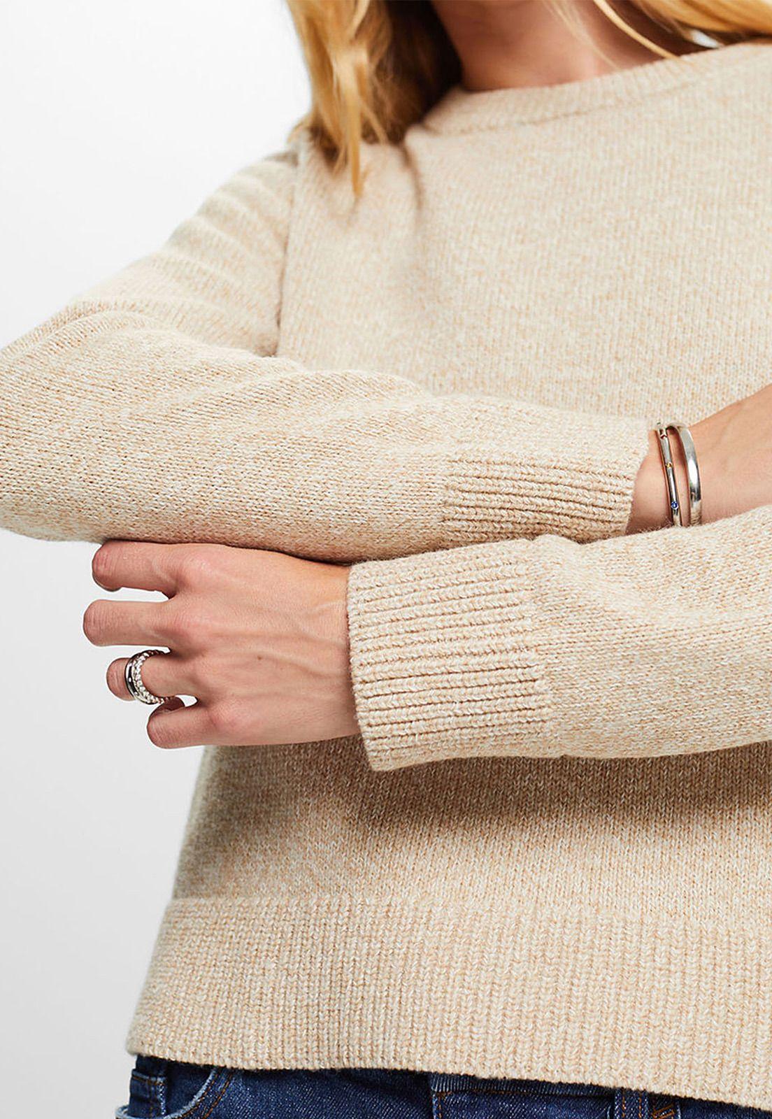 Sweater Con Cuello Redondo Mujer Esprit 083EE1I332-2