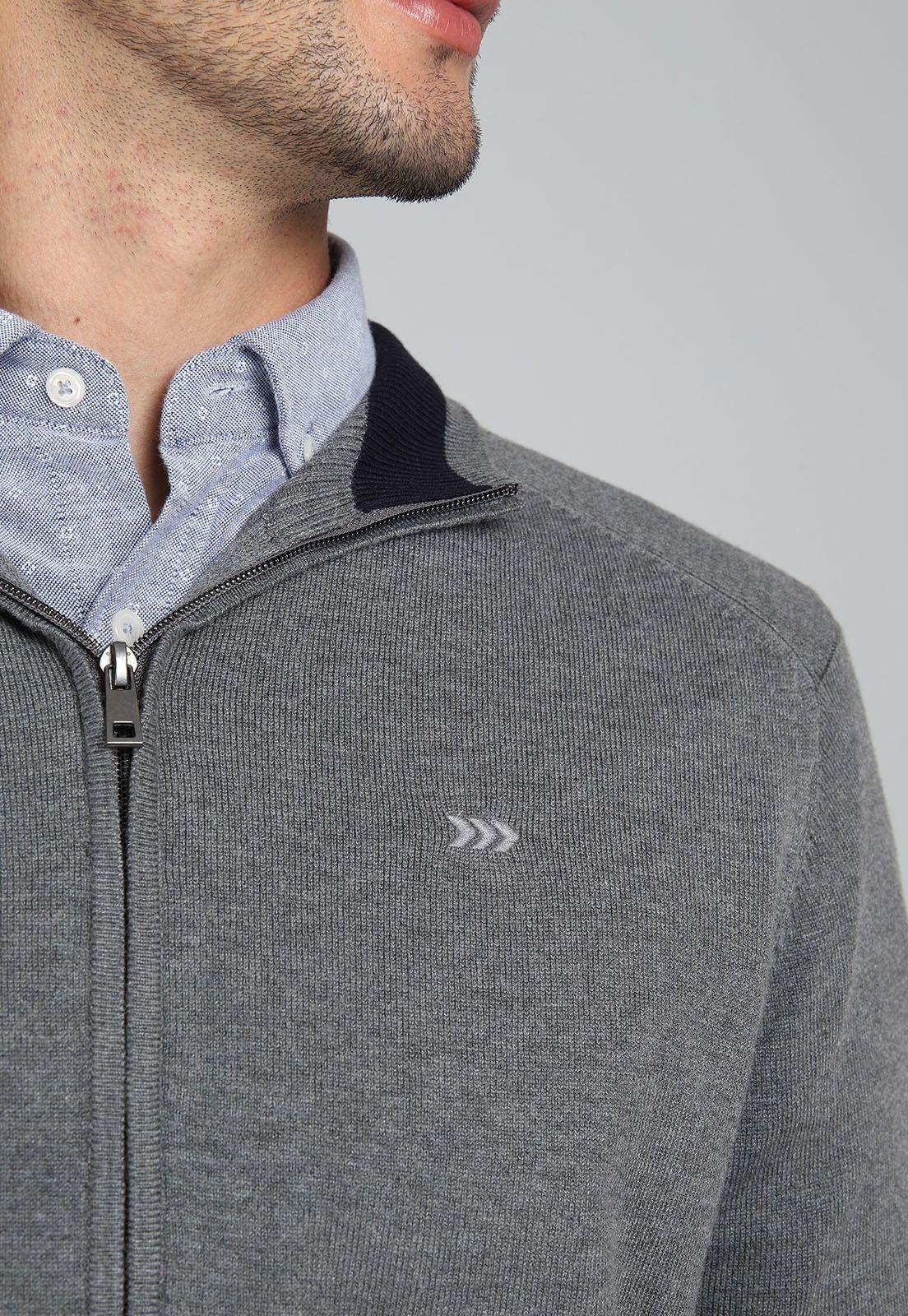 Sweater Manga Larga Arrow SW31038GR-2