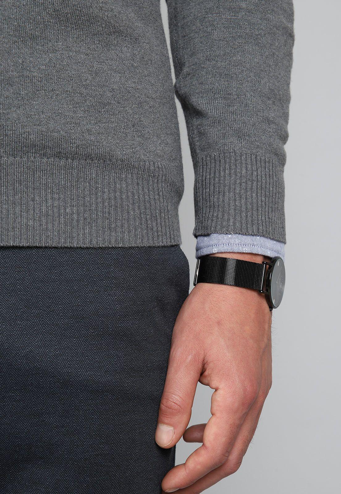 Sweater Manga Larga Arrow SW31038GR-4