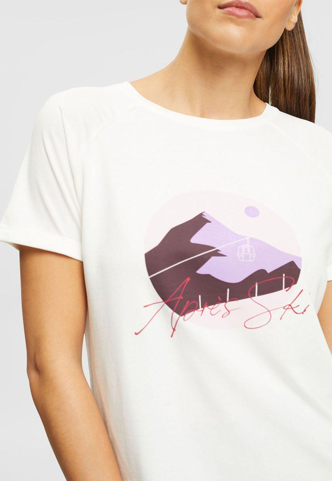 Polera Con Estampado Frontal Mujer Esprit Sport-2