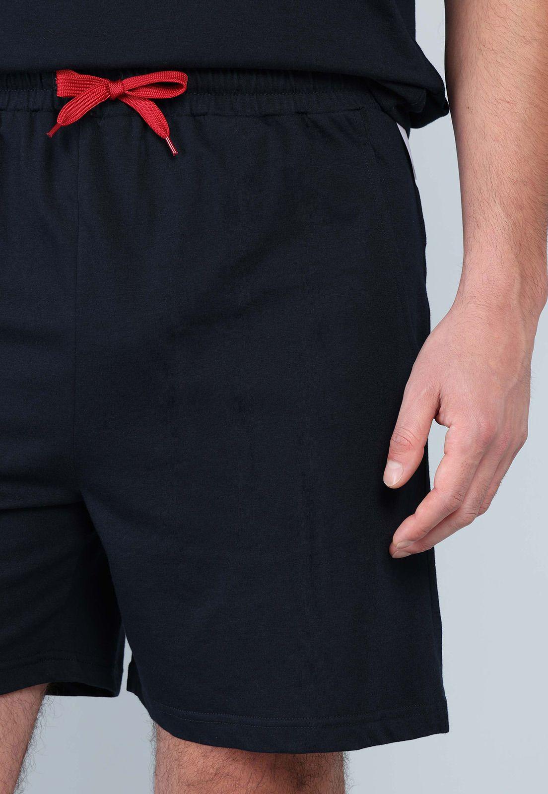 Pijama Corto Cuello Redondo Arrow P1V3222AZ-4