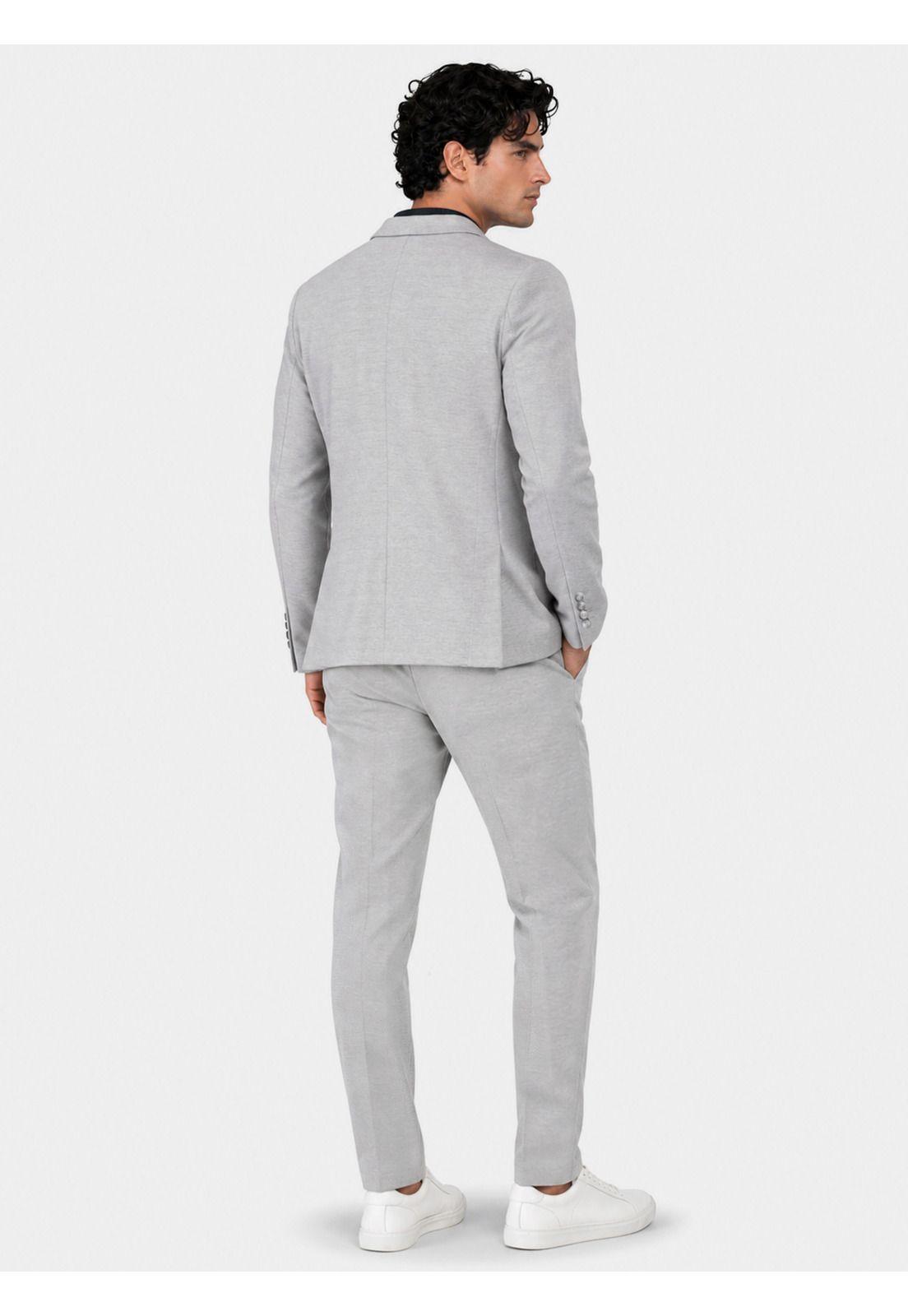 Traje Poli Viscosa Tailored Fit Gris Arrow AM34020GR-1