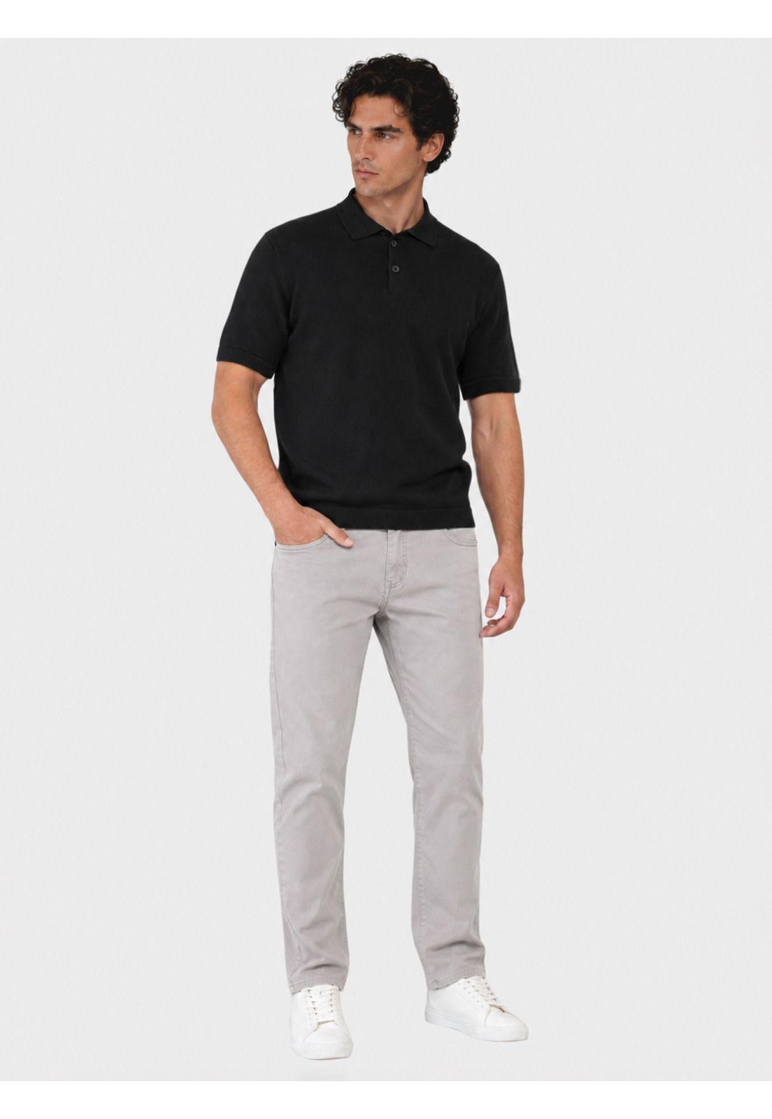Polera Tejida Regular Fit Negro Arrow PO34045NE-3