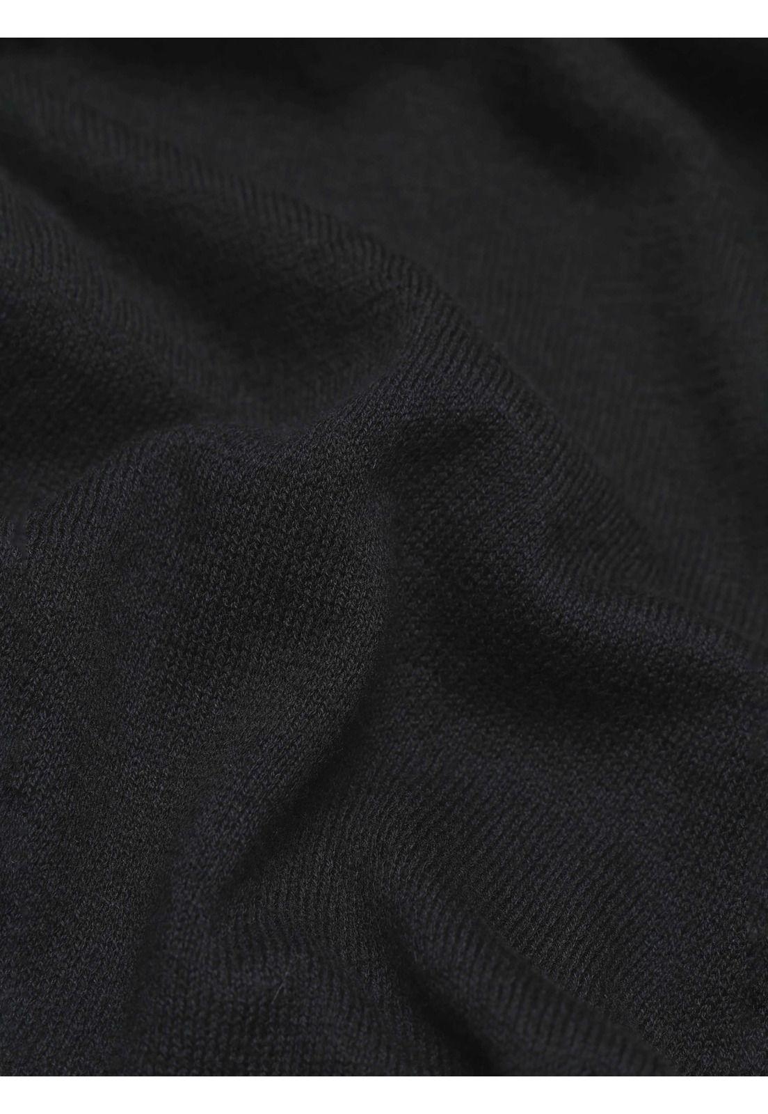 Polera Tejida Regular Fit Negro Arrow PO34045NE-5