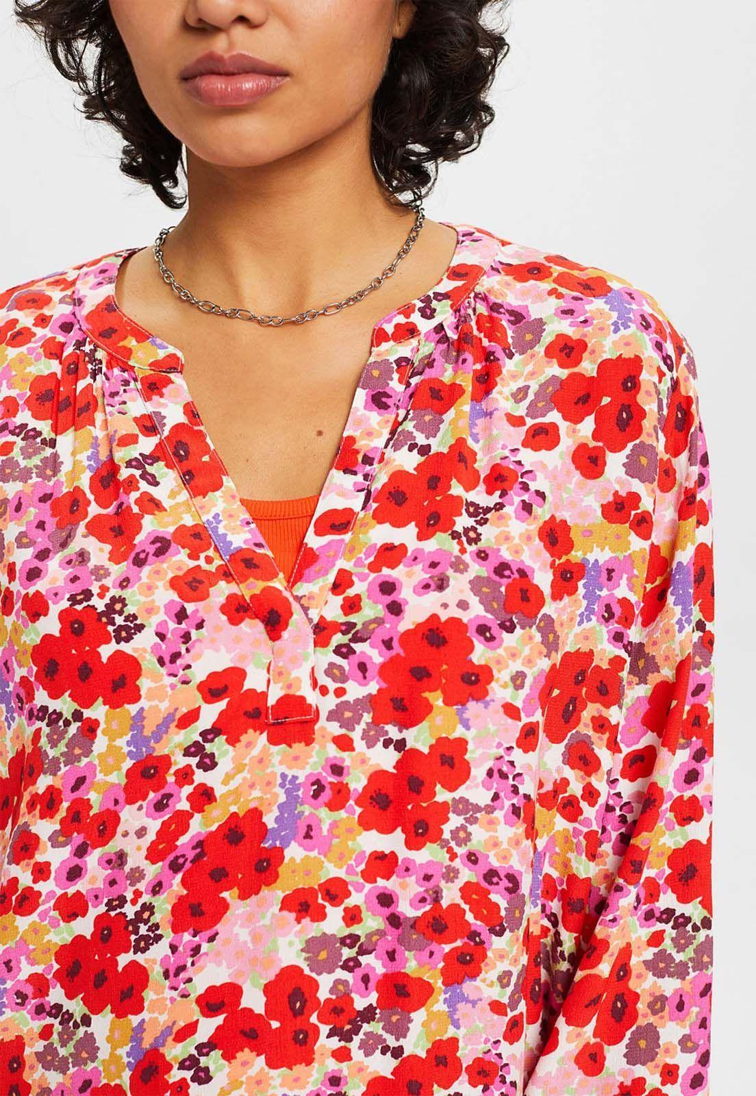 Blusa Con Diseño Floral Mujer Esprit Multicolor-2