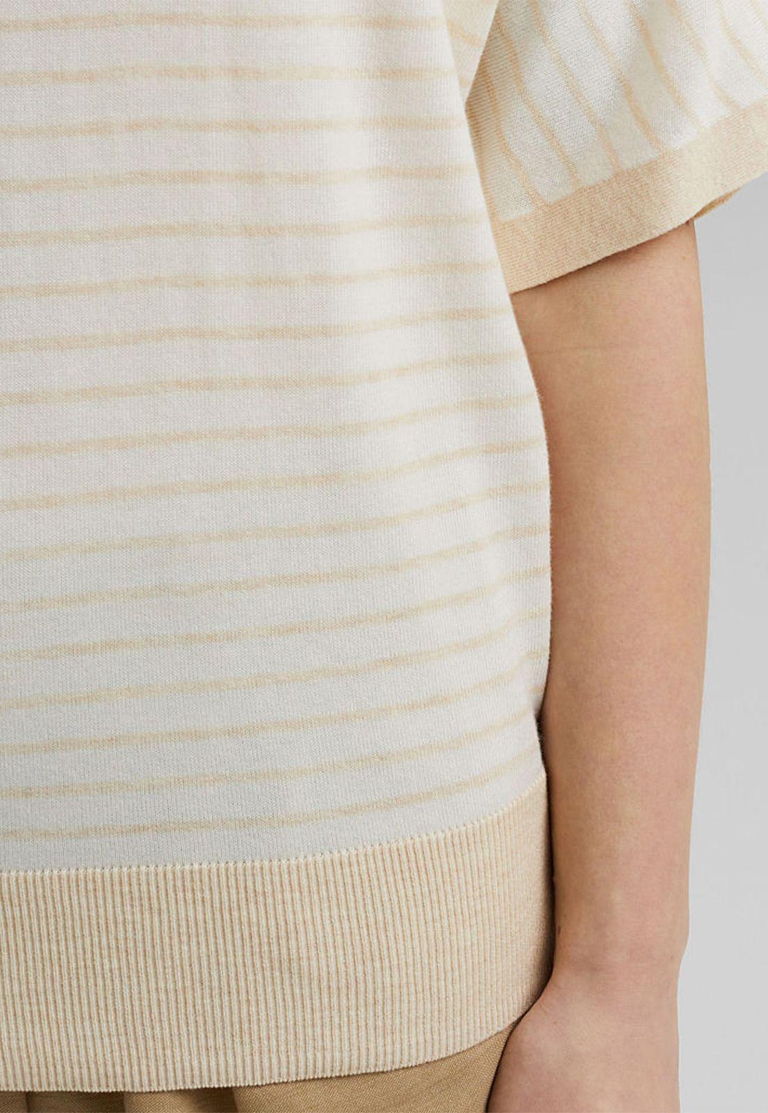 Sweater Mujer De Rayas Manga Corta Esprit-2