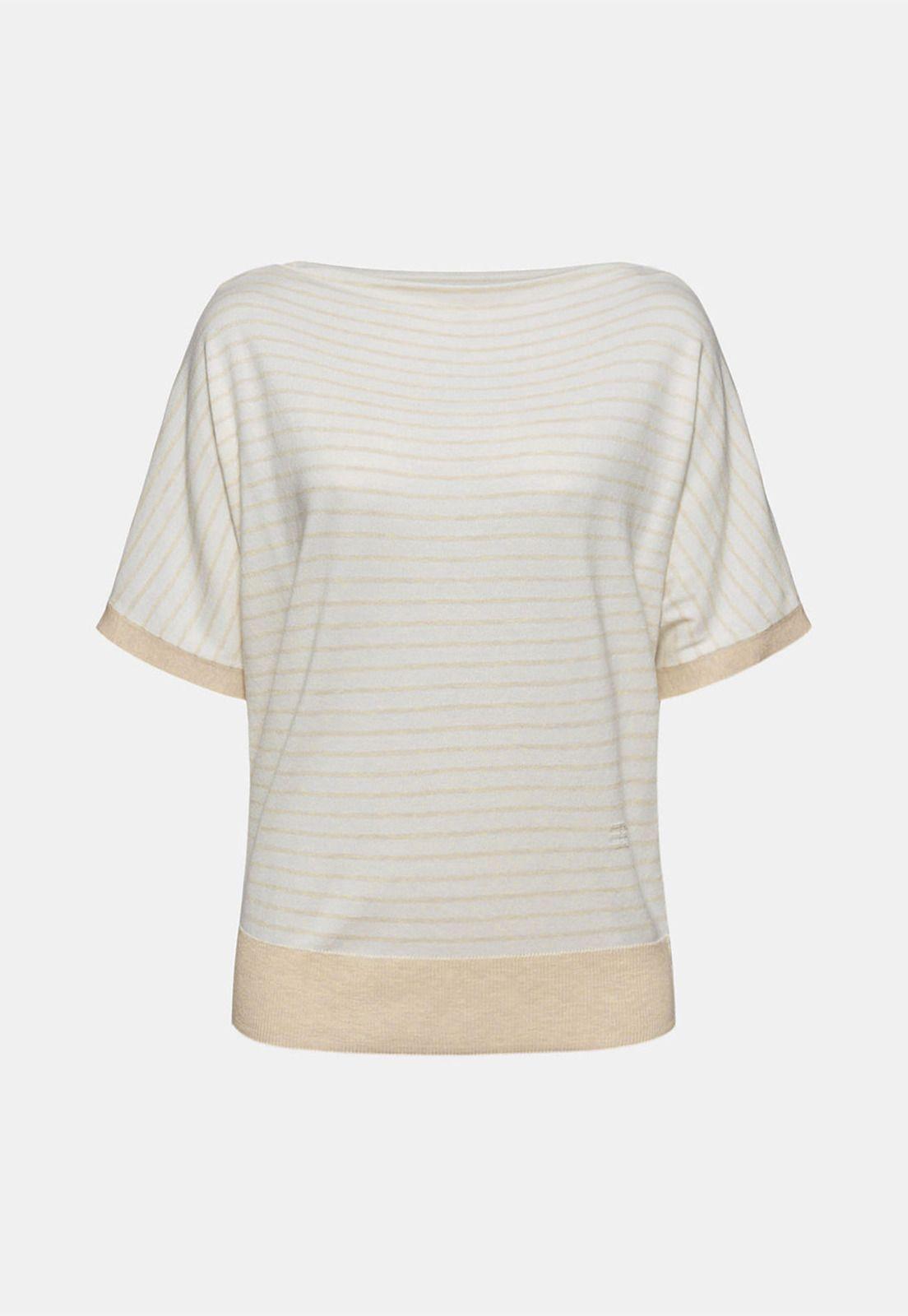 Sweater Mujer De Rayas Manga Corta Esprit-3