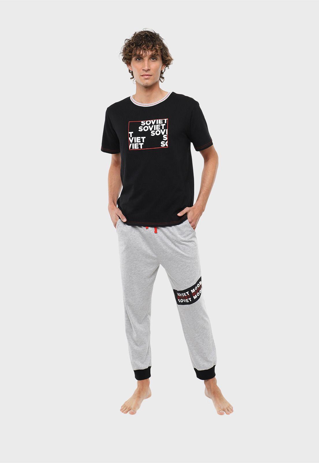 Pijama Hombre 2 Piezas Largo Soviet SVPH221NE-0