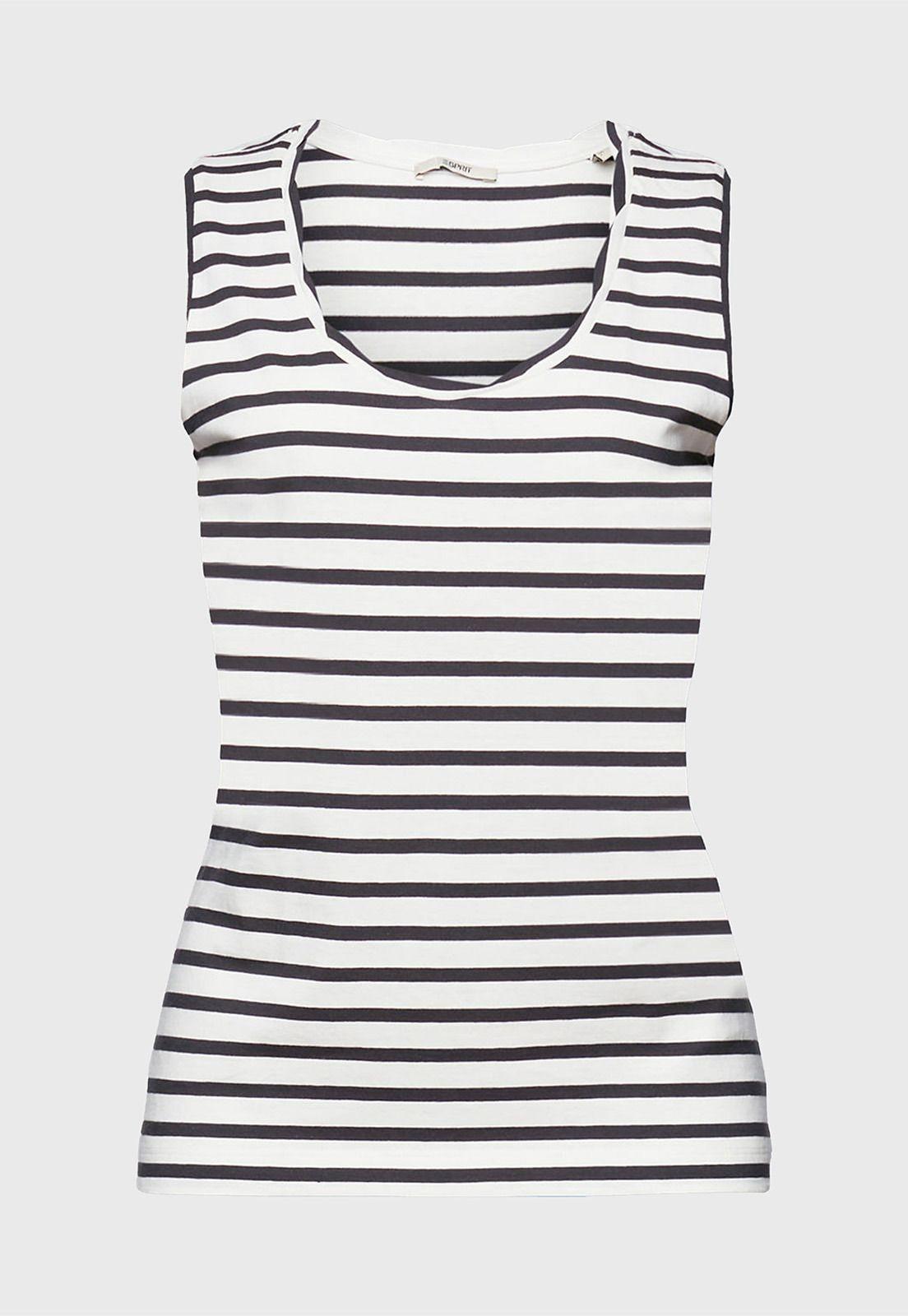 Polera de Tirantes a Rayas Mujer Esprit 053EE1K311-3