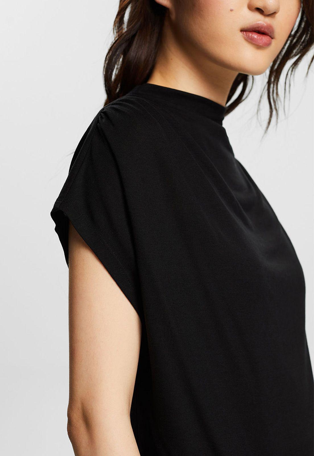 Polera Con Cuello Alto Mujer Esprit 024EE1K305-0