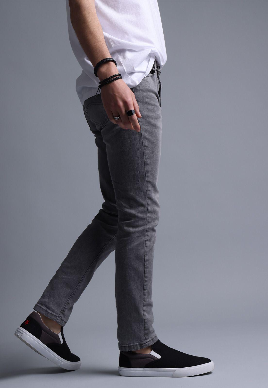 Jeans Slim Fit Focalizado Soviet SJEHI30GR-2