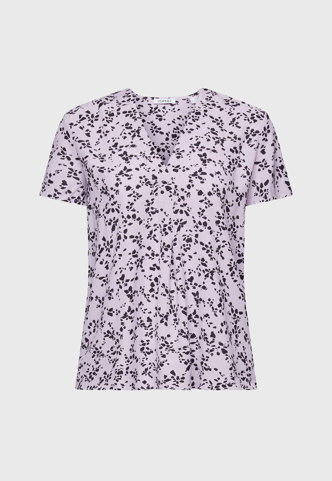 Blusa Estampada Escote En V Mujer Esprit 994EE1F315-3