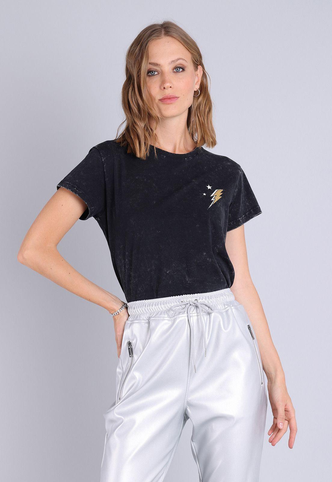 Polera Manga Corta Mujer Soviet AISMK08NE-0