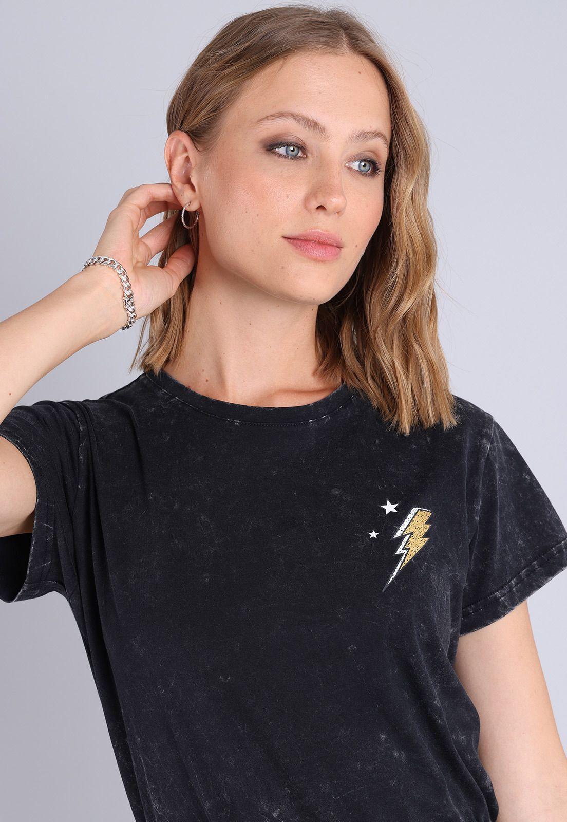 Polera Manga Corta Mujer Soviet AISMK08NE-2