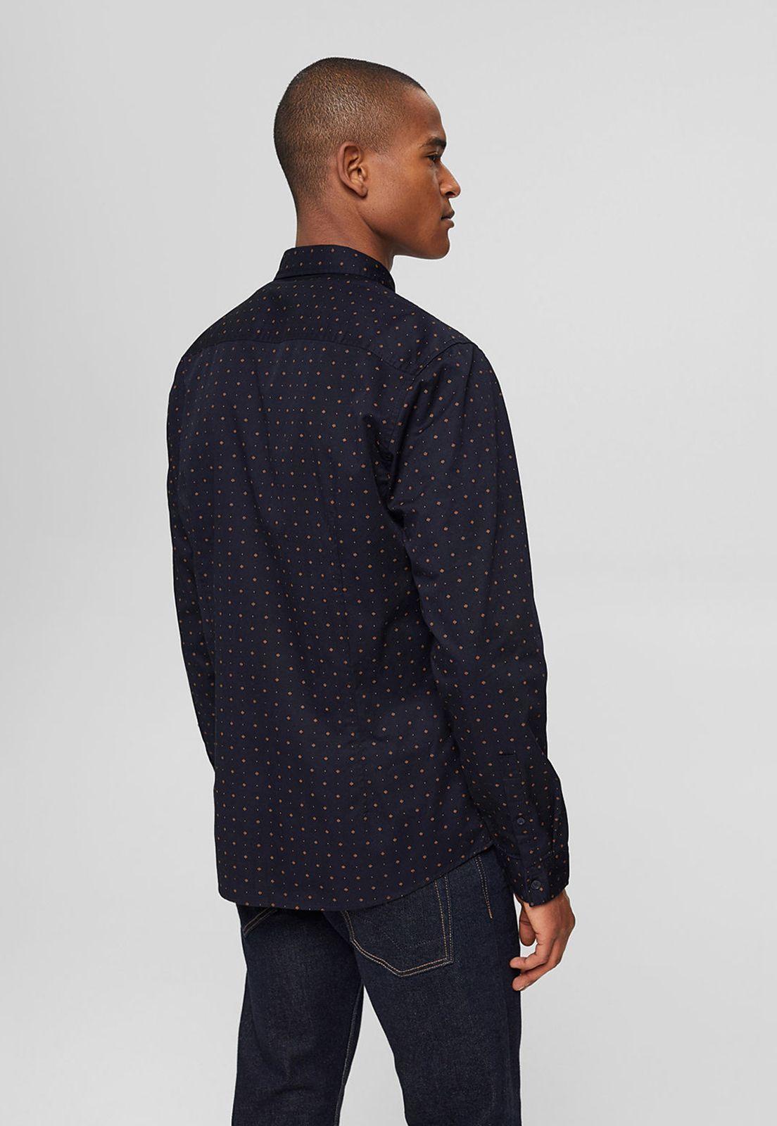 Camisa slim con estampado Esprit-1