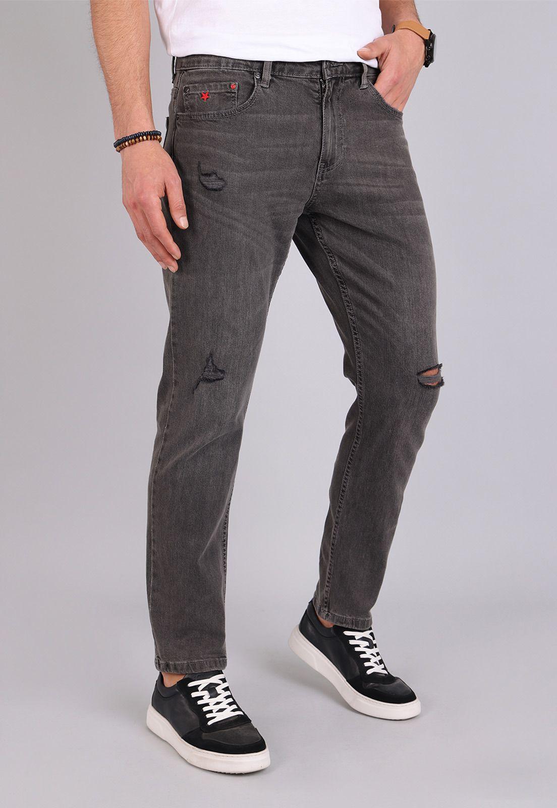 Jeans Slim Fit Hombre Soviet-0