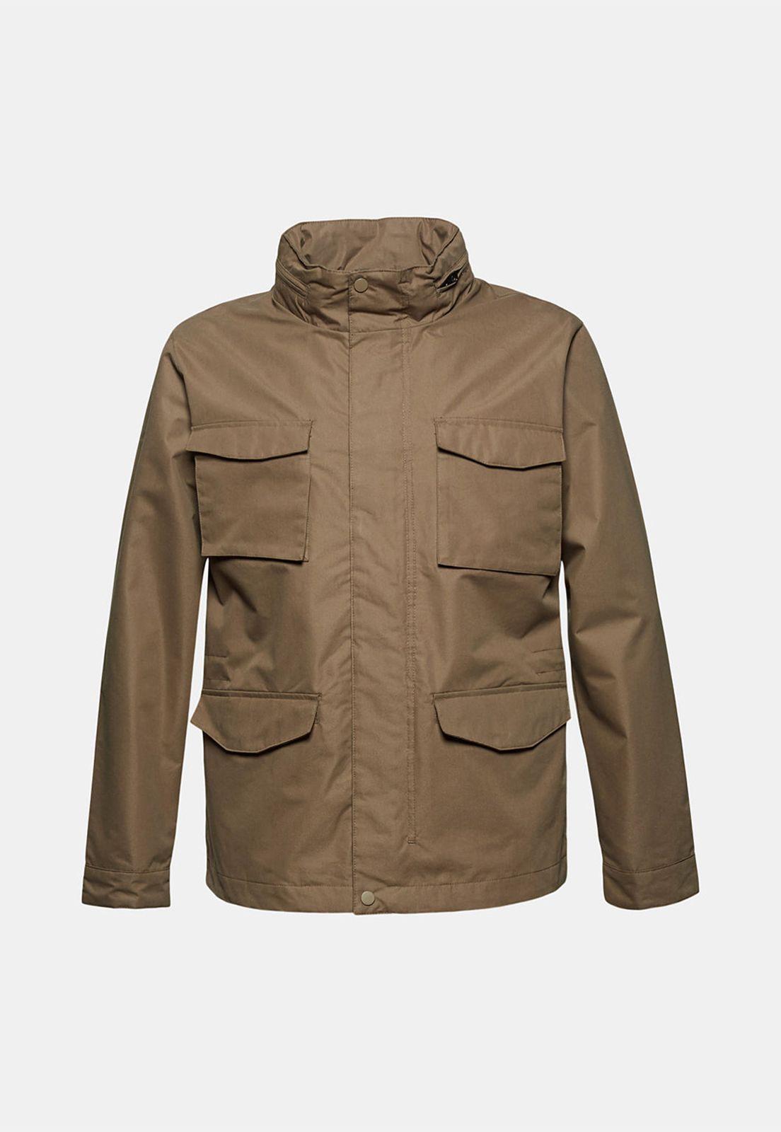 Chaqueta Hombre Impermeable Esprit Azul oscuro-3