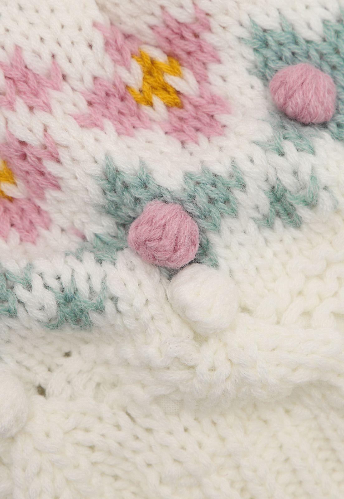 Gorro De Invierno Niña Osito OGOA608CR-4