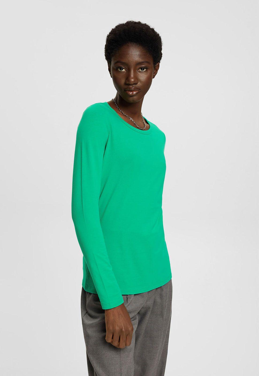 Polera De Manga Larga Mujer Esprit 122CC1K302-0