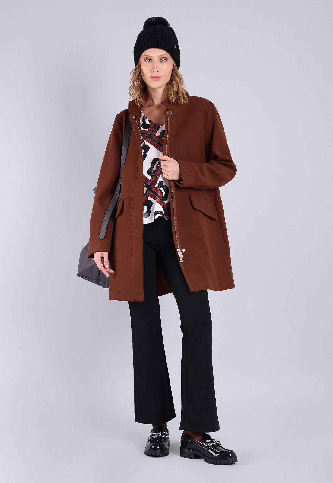 Blusa Manga Larga Con Puños Ajustados Mujer Esprit-4