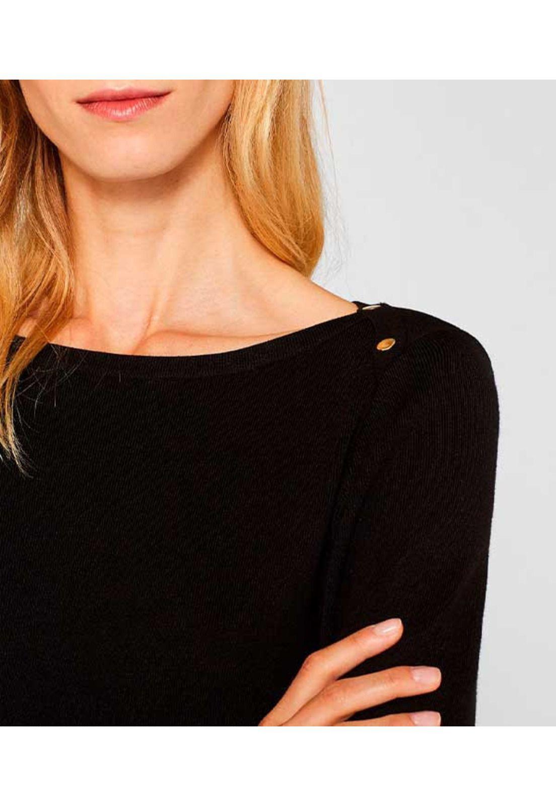 Vestido de tubo en punto fino-5