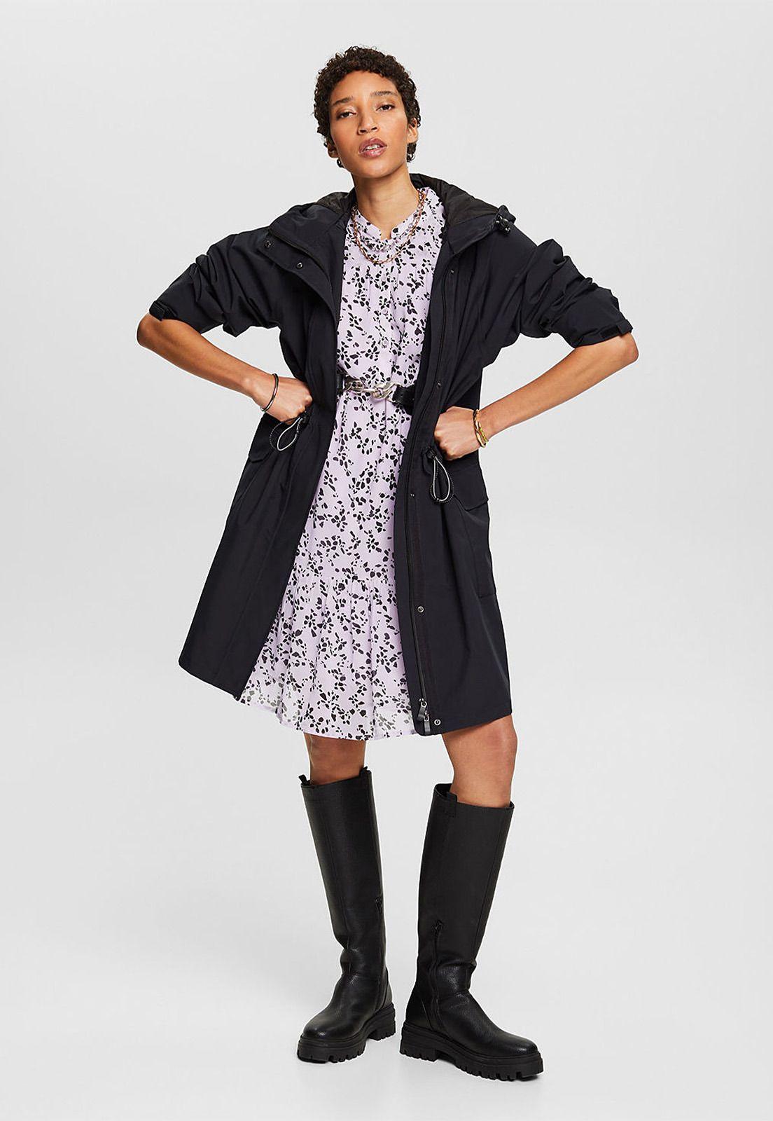 Mini Vestido Estampado Gasa Mujer Esprit 994EE1E304-2