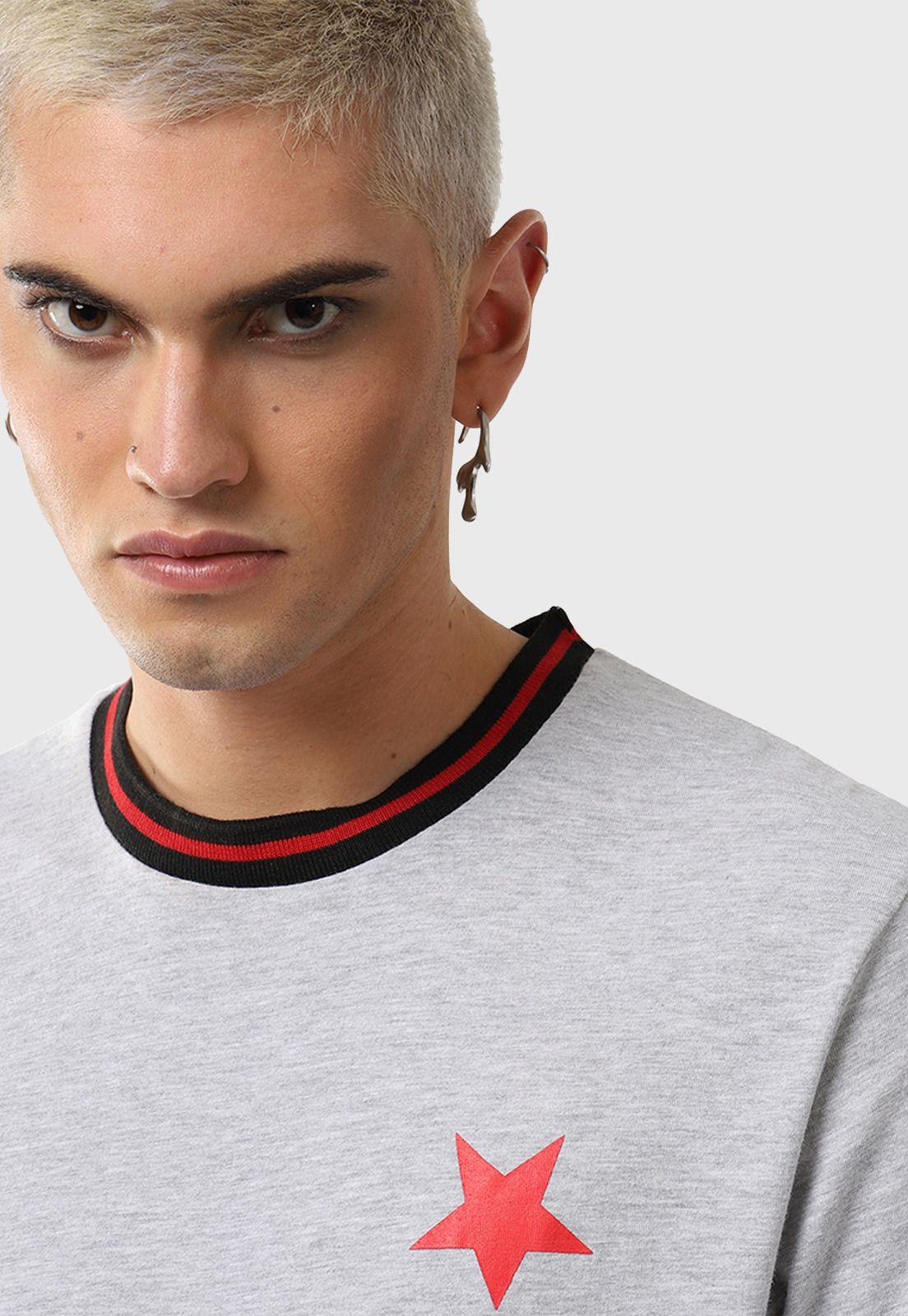 Pijama Corto Gris SVPJH02GR-3