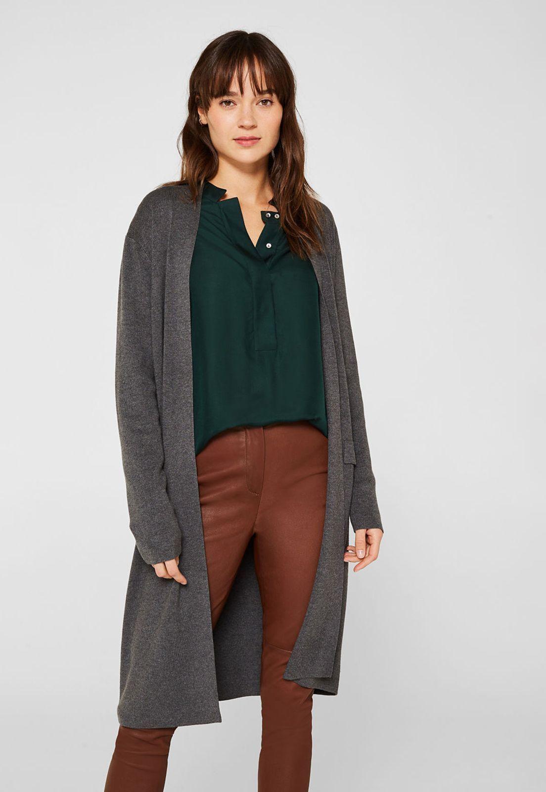 Cárdigan Mujer Largo  Esprit-0