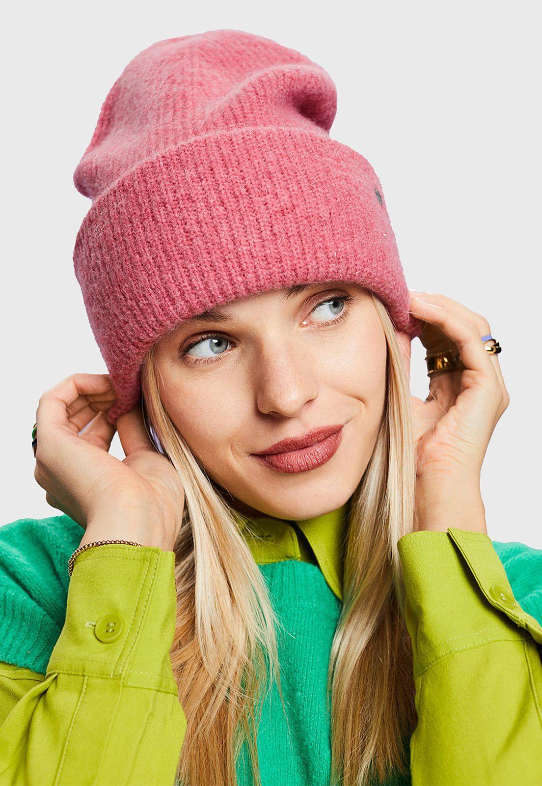 Gorro De Punto Acanalado Mujer Esprit 103EA1P306-2