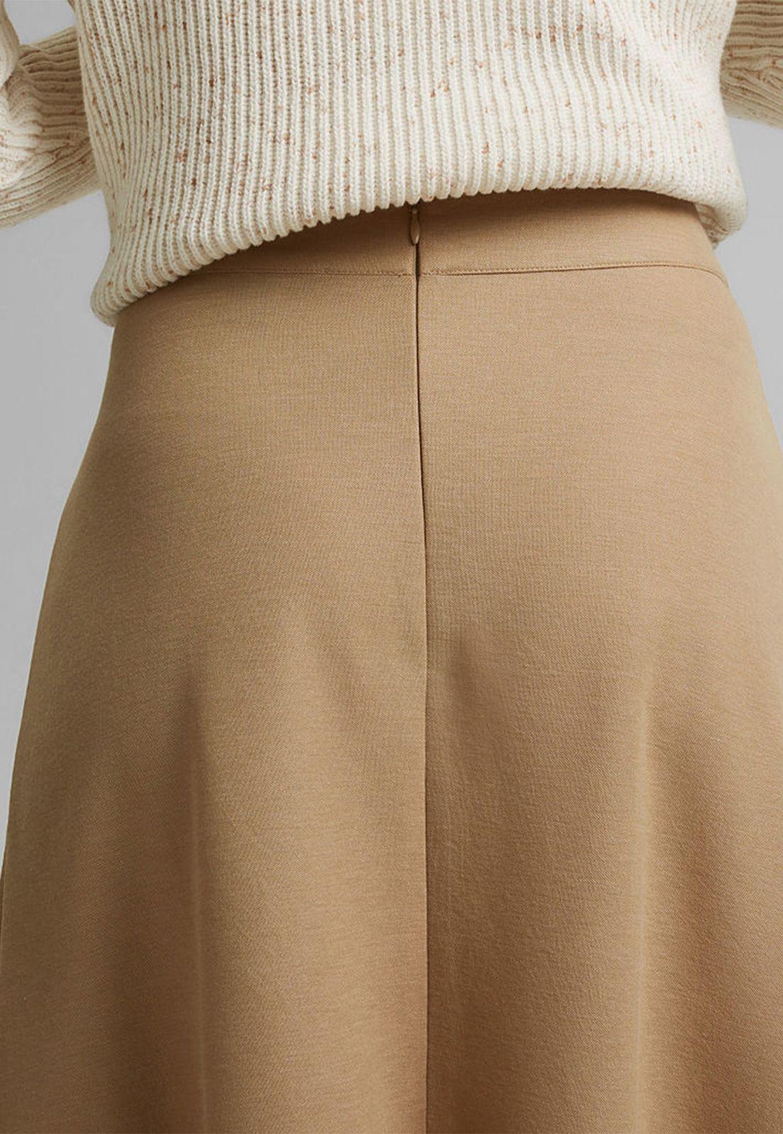 Falda Midi Acompanada Esprit-2