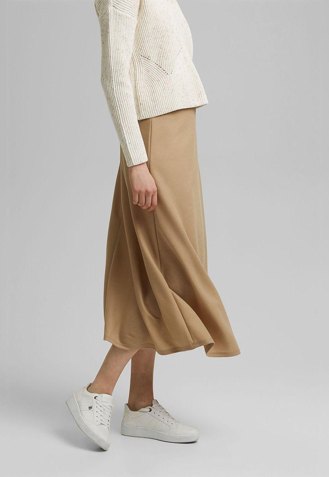 Falda Midi Acompanada Esprit-0