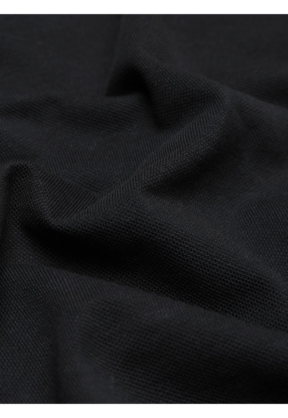 Polera Cuello Mao Regular Fit Negro Arrow PO34037NE-4