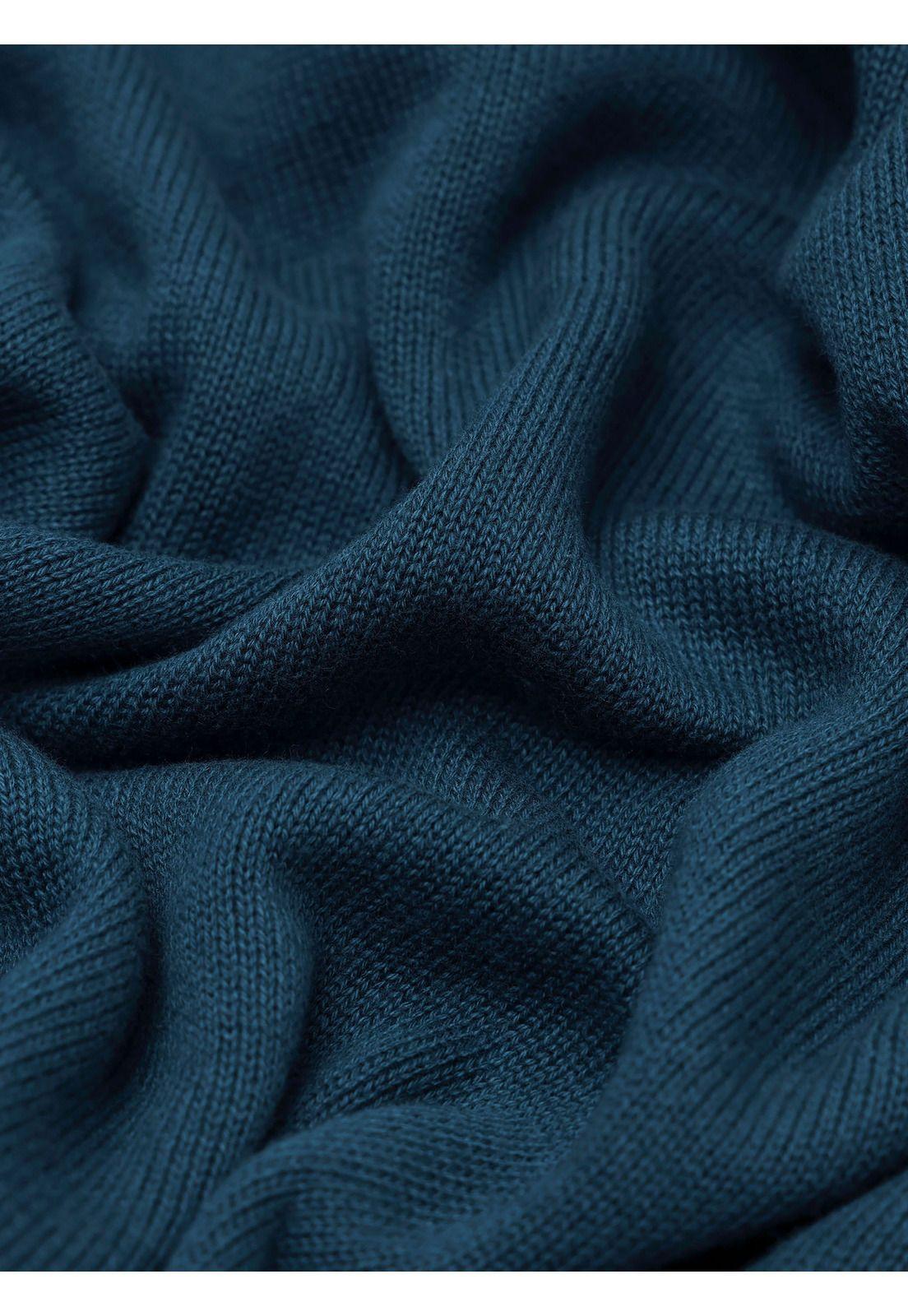 Sweater Cuello Redondo Regular Fit Petroleo Arrow SW33002PE-5