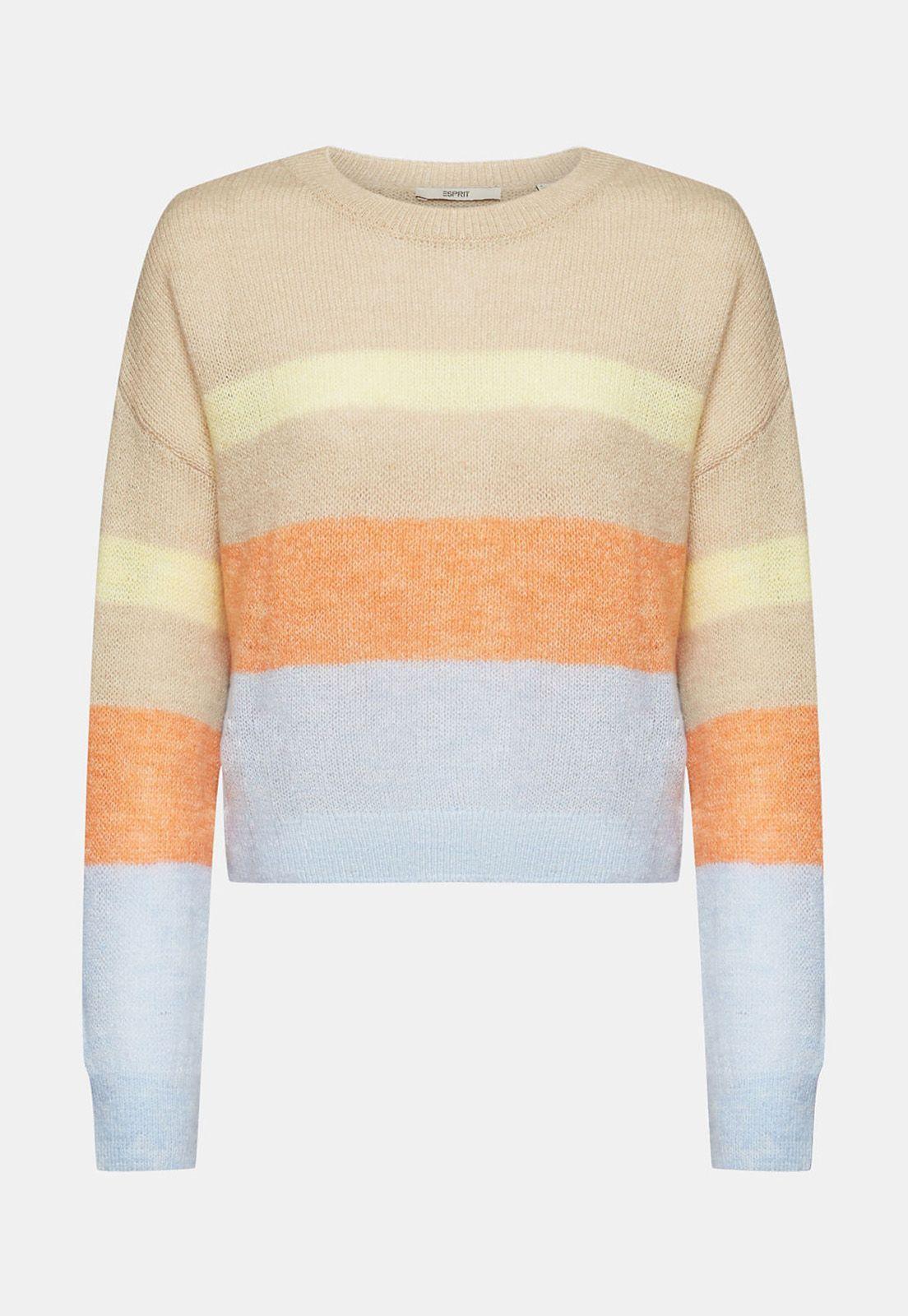 Sweater Tejido a Rayas Mujer Esprit-3