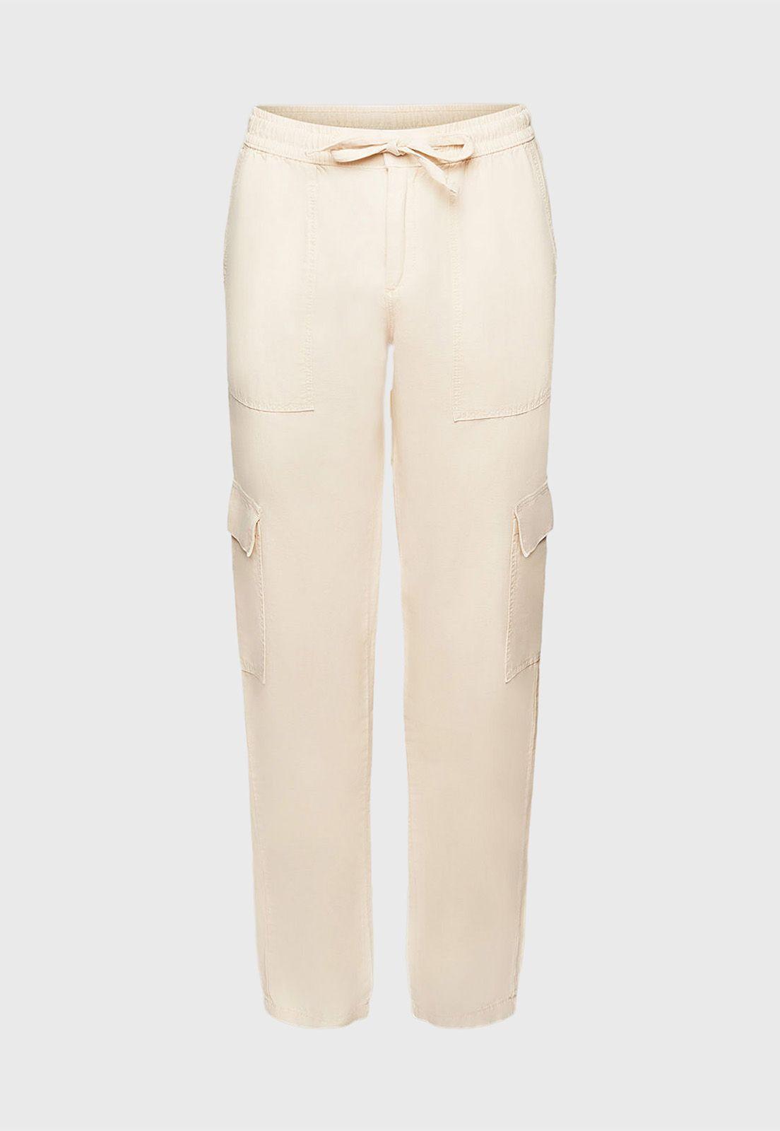 Pantalón Cargo Frunce En Cintura Mujer Esprit 033EE1B331-3
