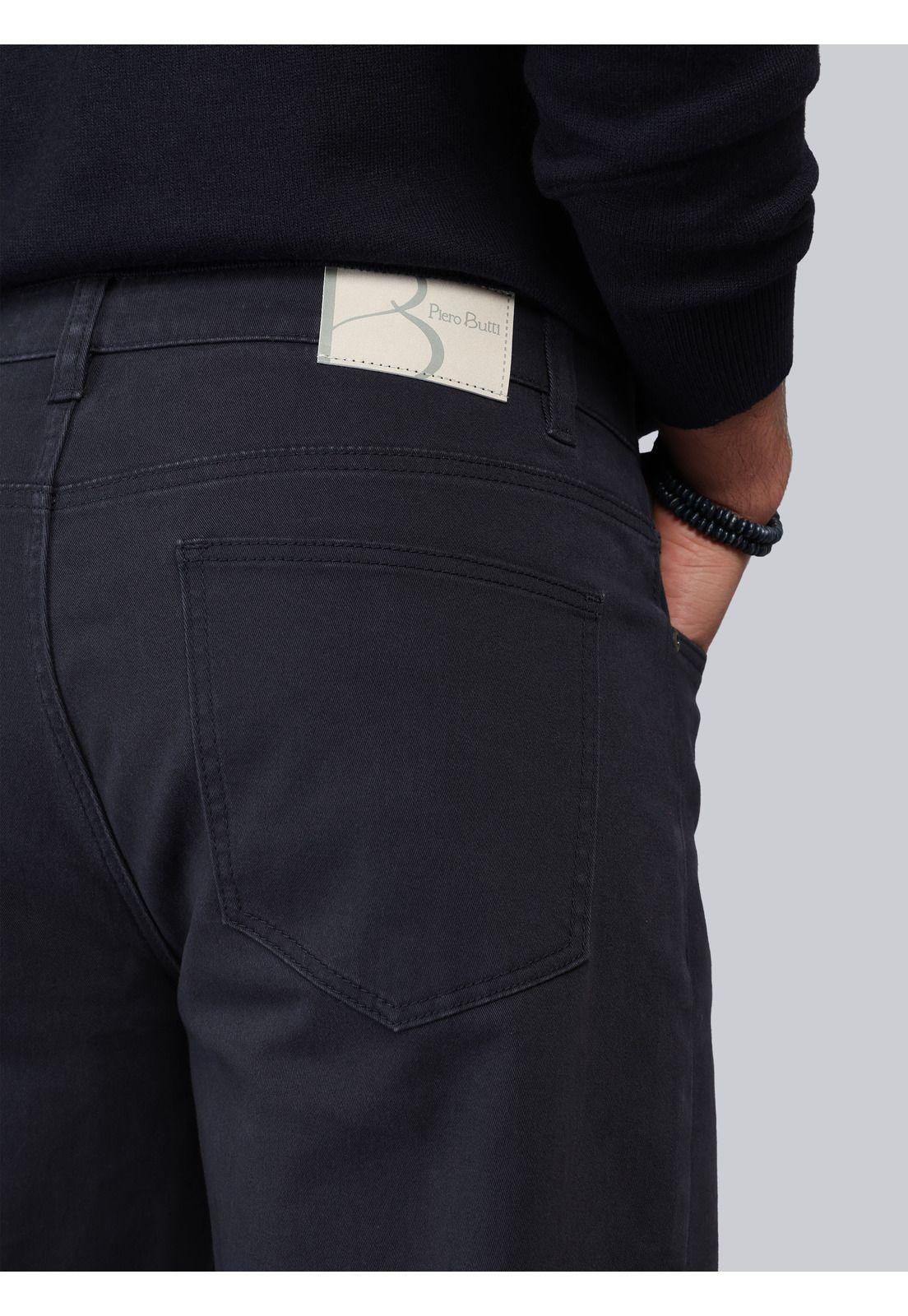 Pantalón 5 Pocket Regular Fit Azul Marino Piero Butti PBCIB12NB-4