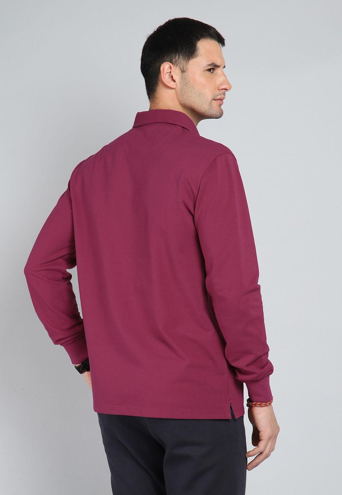 Polera Pique Manga Larga Guy Laroche GLBIK48GU-1
