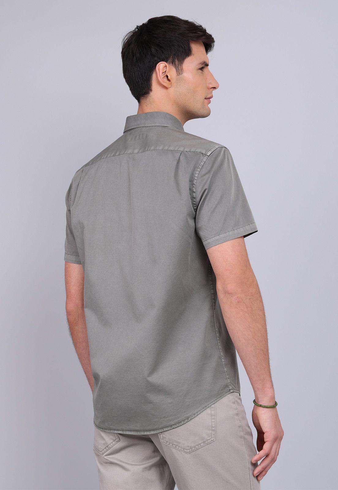 Camisa Manga Corta Garment Dyed Arrow-1