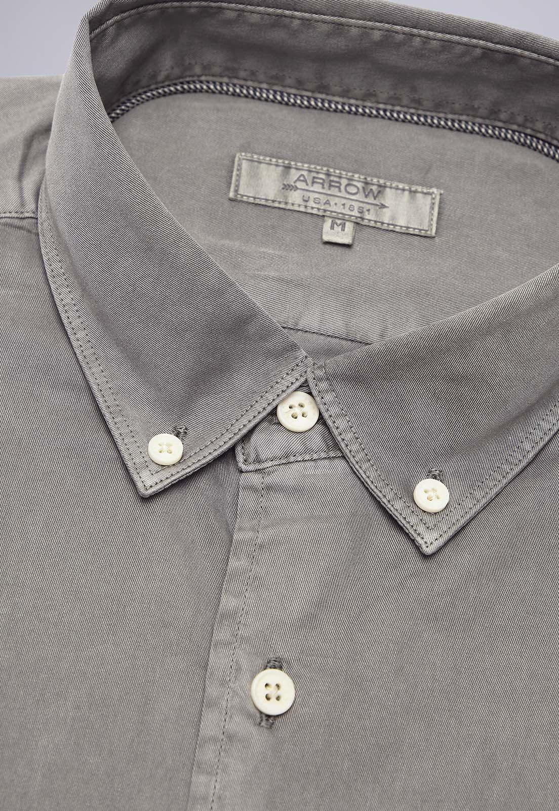 Camisa Manga Corta Garment Dyed Arrow-4