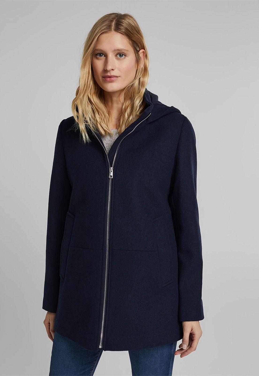 Chaqueta Mujer Con Capucha Esprit-0