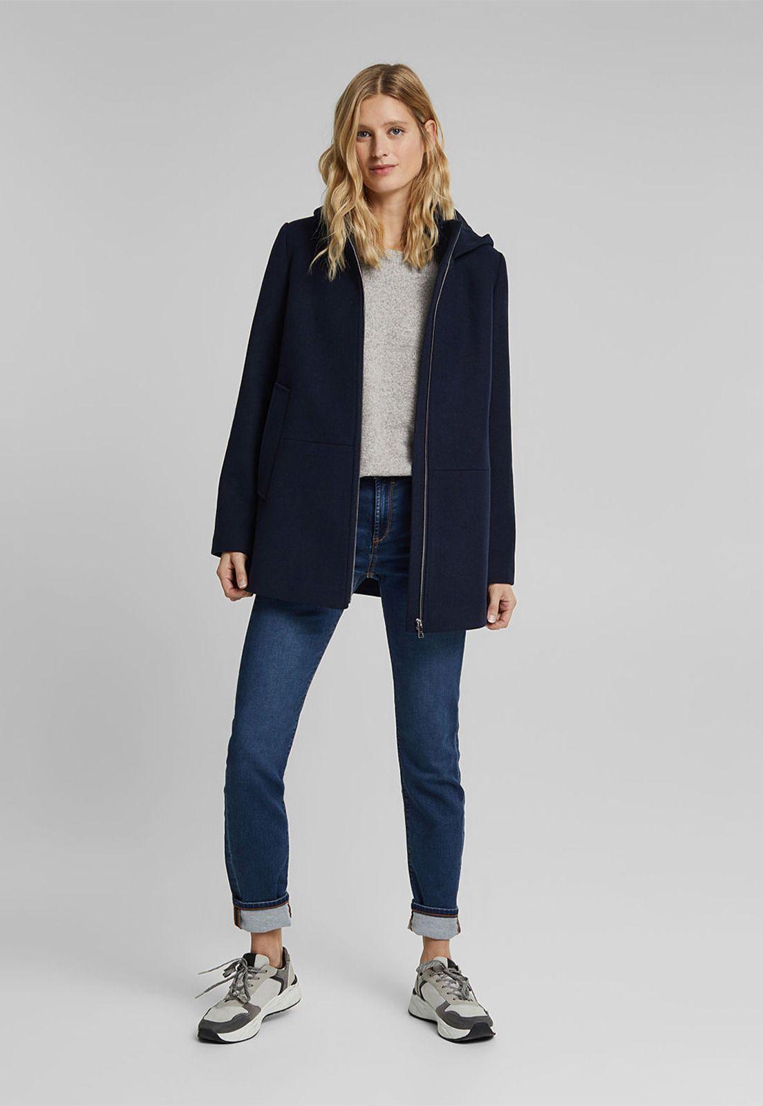 Chaqueta Mujer Con Capucha Esprit-2