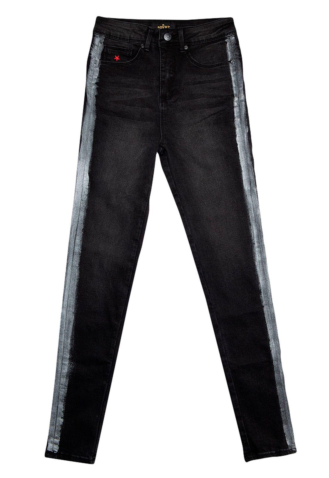 Jeans mujer Negro SVJE152NE-0