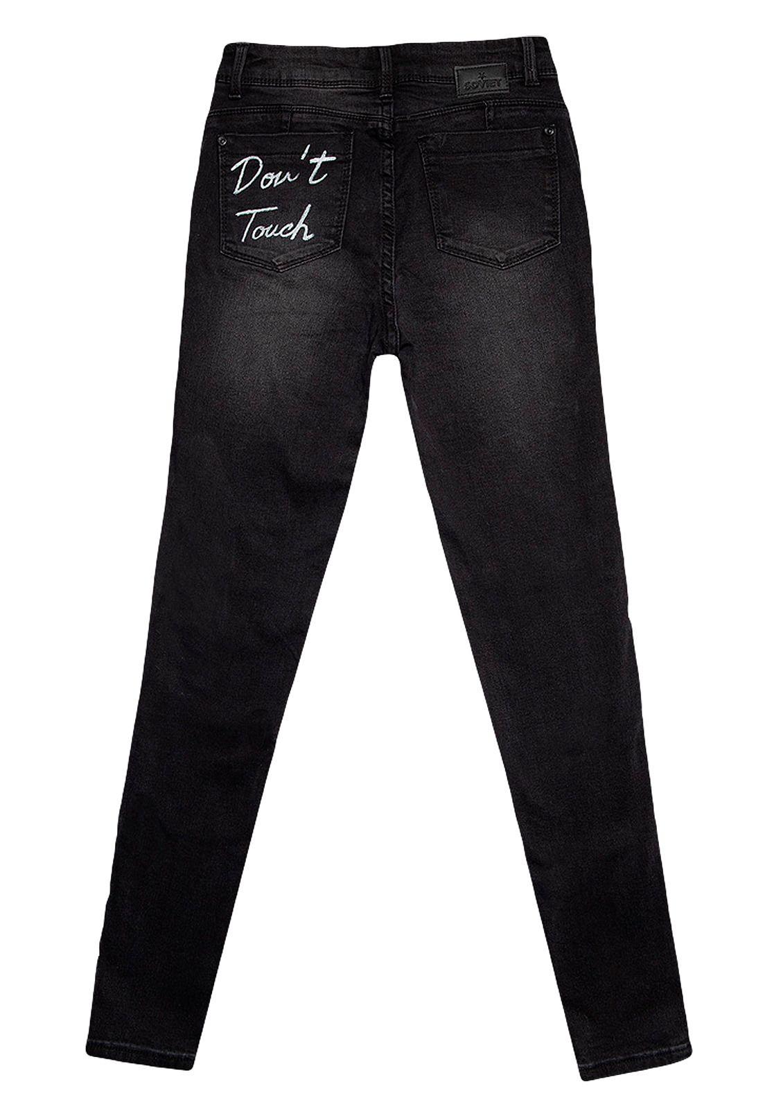 Jeans mujer Negro SVJE152NE-2
